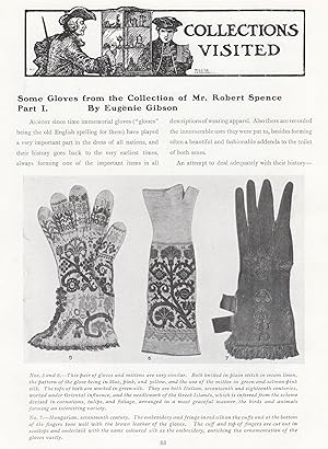 Immagine del venditore per Gloves from the Collection of Mr Robert Spence. An original article from The Connoisseur, 1919. venduto da Cosmo Books