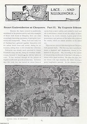 Immagine del venditore per Stuart Embroiderers at Chequers. An original article from The Connoisseur, 1919. venduto da Cosmo Books