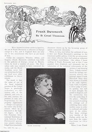 Immagine del venditore per Frank Duveneck (1848-1919), American Painter. An original article from The Connoisseur, 1921. venduto da Cosmo Books