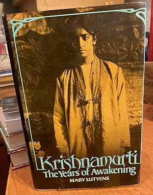 Seller image for Krishnamurti: The Years of Awakening. for sale by Dark Parks Books & Collectibles