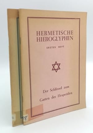 Hermetische Hieroglyphen. Erstes und zweites Heft (so komplett).
