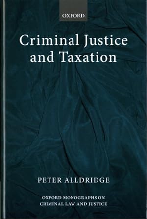 Imagen del vendedor de Criminal Justice and Taxation a la venta por GreatBookPrices
