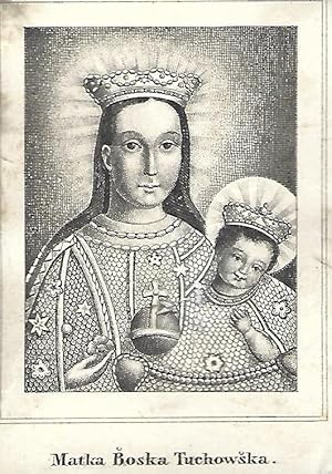 Seller image for Matka Boska Tuchowska. Lithographie. Um 1850. for sale by Versandantiquariat Alraune