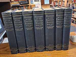 HISTORY of the UNITED STATES 1850-1877 Complete in 7 Volumes