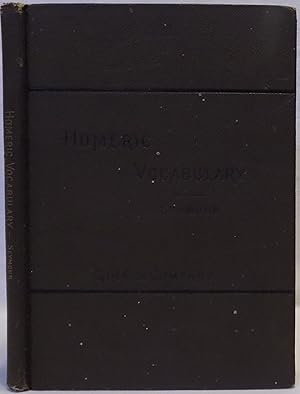 Seller image for A Concise Vocabulary to the First Six Books of Homer's Iliad for sale by MLC Books