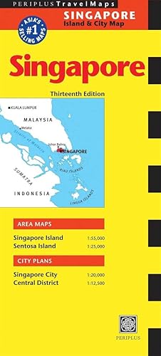 Immagine del venditore per Singapore Travel Map Thirteenth Edition (Folded) venduto da AussieBookSeller