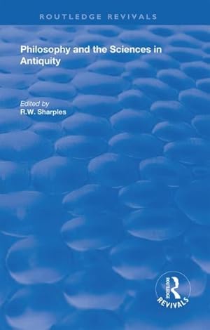 Seller image for Philosophy and the Sciences in Antiquity for sale by GreatBookPrices