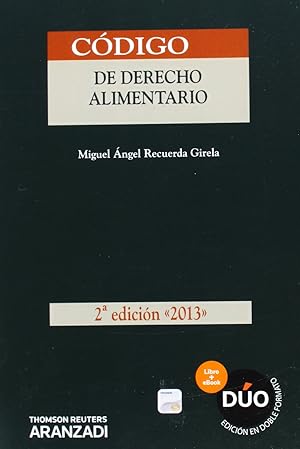 Seller image for Cdigo de derecho alimentario for sale by Vuestros Libros