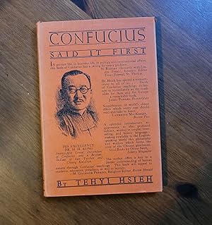 Seller image for Confucius Said It First for sale by HoozeStuff