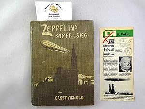 Zeppelins Kampf und Sieg : Der Jugend und dem deutschen Volke geschildert ; Mit Zeppelins Bildnis...