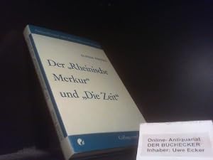 Der Rheinische Merkur und Die Zeit : Vergleichende Inhaltsanalyse zweier Wochenzeitungen von vers...