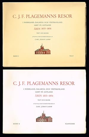 Imagen del vendedor de C. J. F. Plagemanns resor i Norrland, Dalarna och Vstmanland samt p Gotland ren 1833-1856. Text och bilder utgivna och kommenterade. 1 (text)-2 (planscher). a la venta por Hatt Rare Books ILAB & CINOA