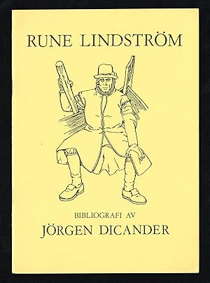 Seller image for Bibliografisk versikt ver Rune Lindstrms verksamhet. for sale by Hatt Rare Books ILAB & CINOA