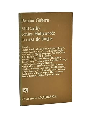 Seller image for McCARTHY CONTRA HOLLYWOOD: LA CAZA DE BRUJAS for sale by Librera Monogatari