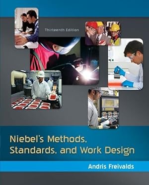 Bild des Verkufers fr Niebel's Methods, Standards, & Work Design (Hardcover) zum Verkauf von CitiRetail