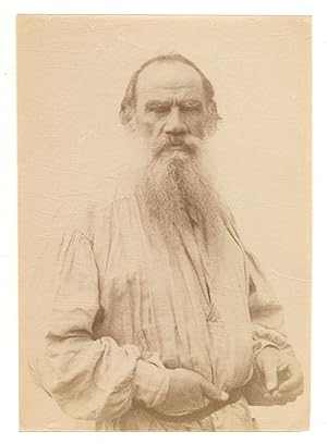 Albumen Photograph of Leo Tolstoy, circa 1900