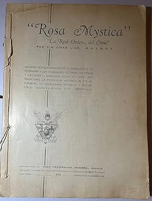Rosa Mystica La Real Orden Del Cisne. Orígenes Místico-Mitológicos y Cosmológicos de Lohengrin y ...