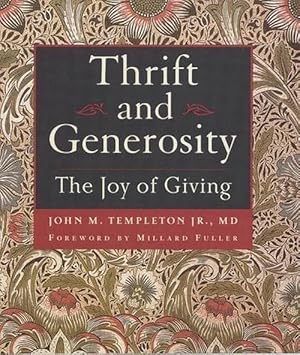 Immagine del venditore per Thrift & Generosity (Hardcover) venduto da AussieBookSeller