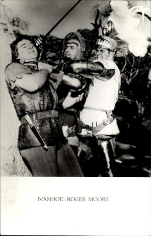 Bild des Verkufers fr Ansichtskarte / Postkarte Schauspieler Roger Moore, Ivanhoe zum Verkauf von akpool GmbH