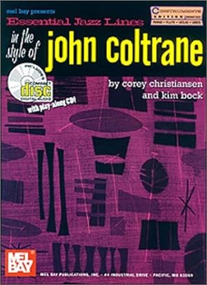 Imagen del vendedor de Essential Jazz Lines in the Style of John Coltrane: C Instruments Edition [With CD] a la venta por WeBuyBooks