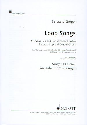 Imagen del vendedor de Loop Songs - Chorpartitur a la venta por CONTINUO Noten-Buch-Versand