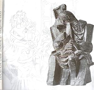 Seller image for Exposition Ossip Zadkine et Valentine Prax for sale by Messinissa libri