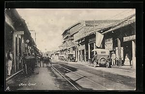 Ansichtskarte Colombo, Main Street