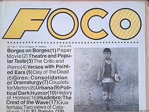 Seller image for Foco Vol. 1 No. 1 - Oct. 12, 1976 for sale by Klondyke