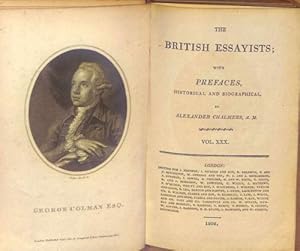 Imagen del vendedor de The British Essayists, With prefaces, Historical and Biographical; Volume II, The Tatler No. 38-84 a la venta por WeBuyBooks