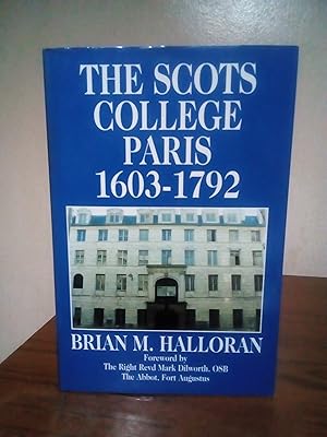 The Scots College Paris 1603-1792