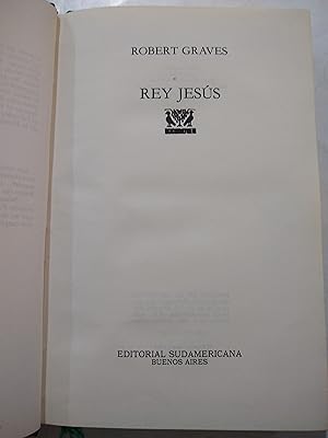 Imagen del vendedor de Rey Jesus a la venta por Libros nicos