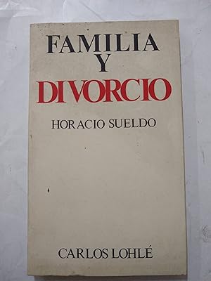 Imagen del vendedor de Familia y divorcio a la venta por Libros nicos