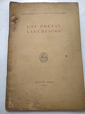 Immagine del venditore per Los poetas gauchescos venduto da Libros nicos