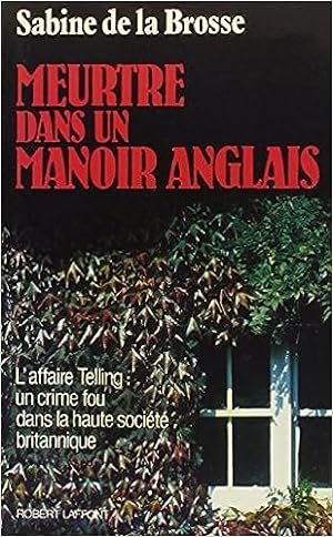Seller image for Meurtre dans un manoir anglais for sale by Dmons et Merveilles