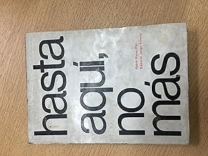 Seller image for Hasta aqui, no mas for sale by Libros nicos