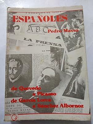 Seller image for Espaoles for sale by Libros nicos