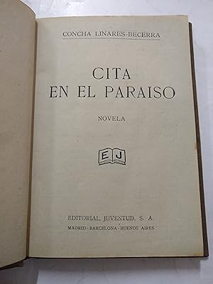 Imagen del vendedor de Cita en el paraiso a la venta por Libros nicos