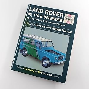 Immagine del venditore per Land Rover 90/110 and Defender Service and Repair Manual book by Steve Rendle, Mark Coombs venduto da West Cove UK