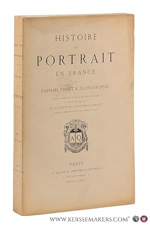 Imagen del vendedor de Histoire du portrait en France. a la venta por Emile Kerssemakers ILAB