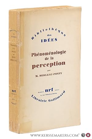 Bild des Verkufers fr Phenomenologie de la perception. 7e dition. zum Verkauf von Emile Kerssemakers ILAB