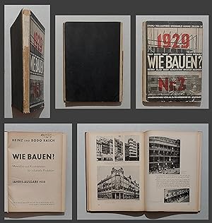 Seller image for Wie bauen? Materialien und Konstruktionen fr industrielle Produktion. Jahres-Ausgabe 1928. for sale by Biblion Antiquariat