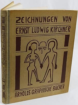 Imagen del vendedor de Kirchner-Zeichnungen. 100 Tafeln und zahlreiche Holzschnitte im Text. Arnolds Graphische Bcher, Zweite Folge, Band 6. a la venta por Antiquariat Schmidt & Gnther