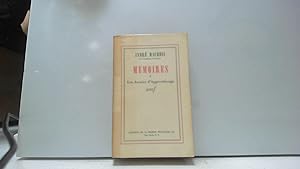 Seller image for Mmoires (tome 1) Les Annes d'Apprentissage for sale by JLG_livres anciens et modernes