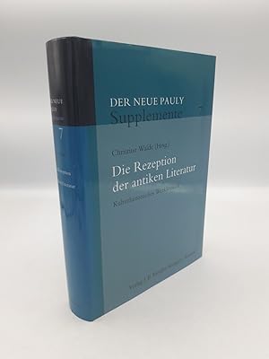 Seller image for Die Rezeption der antiken Literatur Kulturhistorisches Werklexikon for sale by Antiquariat Bcherwurm