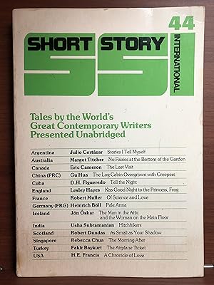 Imagen del vendedor de Short Story International, 44: Tales by the World's Great Contemporary Writers Presented Unabridged a la venta por Rosario Beach Rare Books