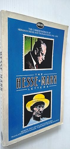 Seller image for Hesse - Mann Letters: Correspondence, 1910 - 1955 for sale by Your Book Soon