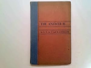 Seller image for The Answer is for sale by Goldstone Rare Books