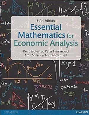 Bild des Verkäufers für Essential Mathematics for Economic Analysis plus MyMathLab (Book & Merchandise) zum Verkauf von AussieBookSeller