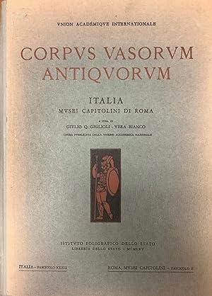 Corpus Vasorum Antiquorum. Italia.