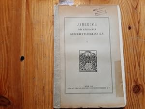 Jahrbuch des Kölnischen Geschichtsvereins e. V. Band 3 - 1916